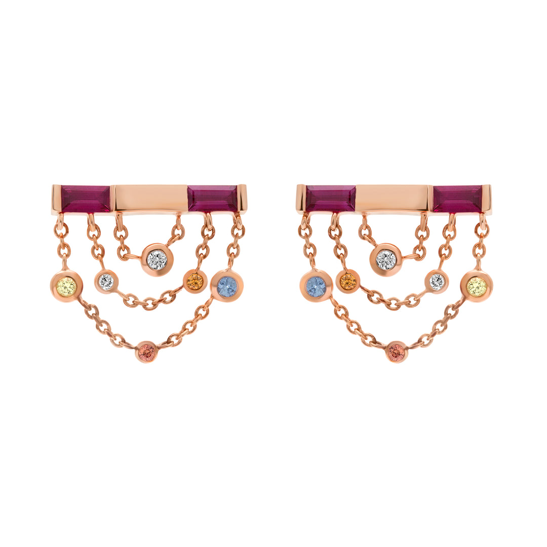 Magnetic Field Earrings