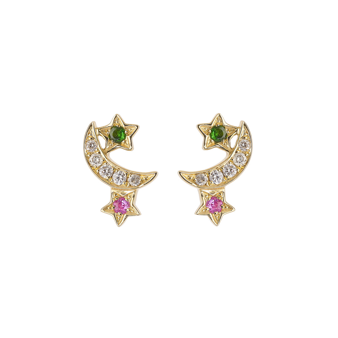 Midday Lunar Cluster Studs