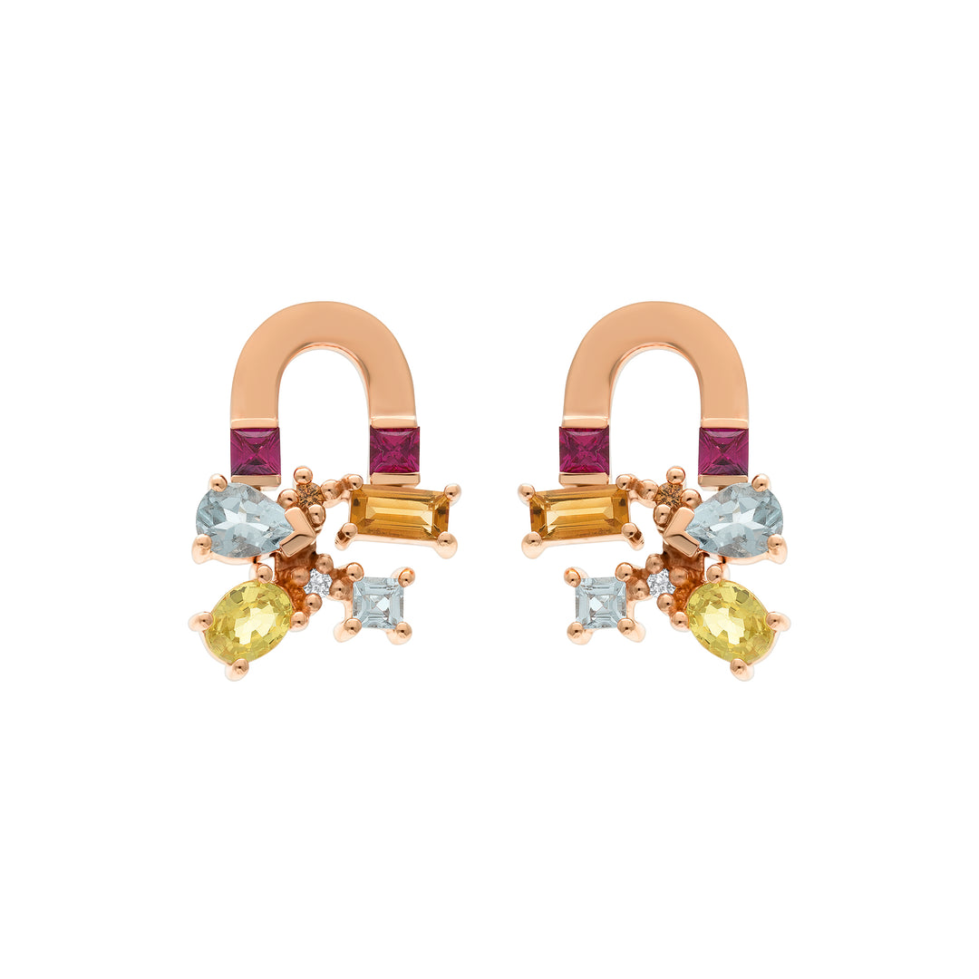 Sunset Magnet Earrings