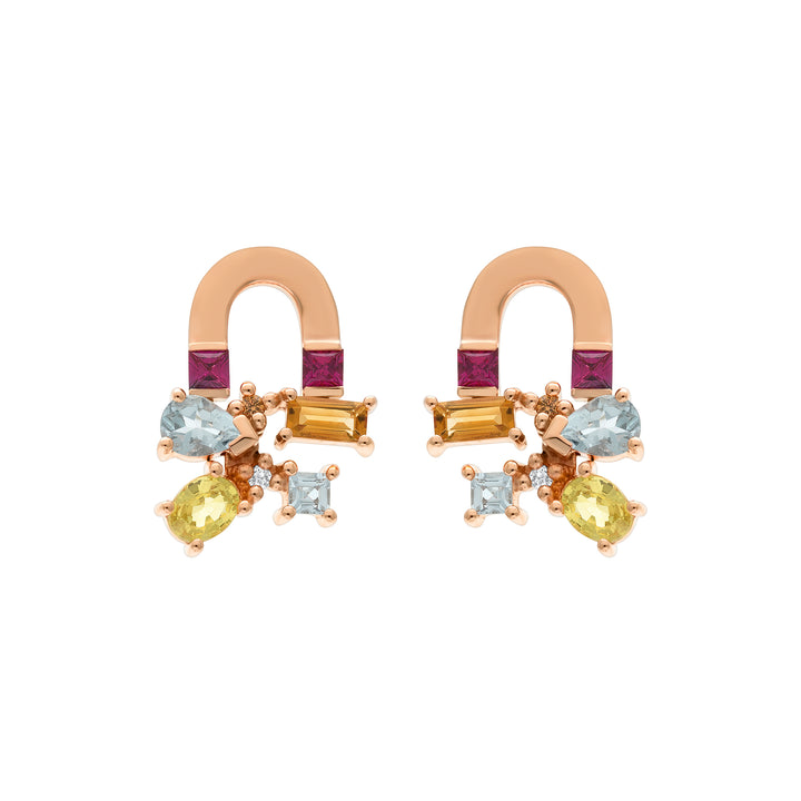 Sunset Magnet Earrings