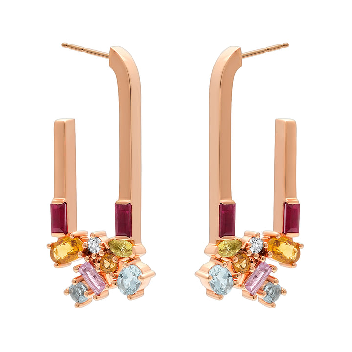 Sunset Magnet Hoops