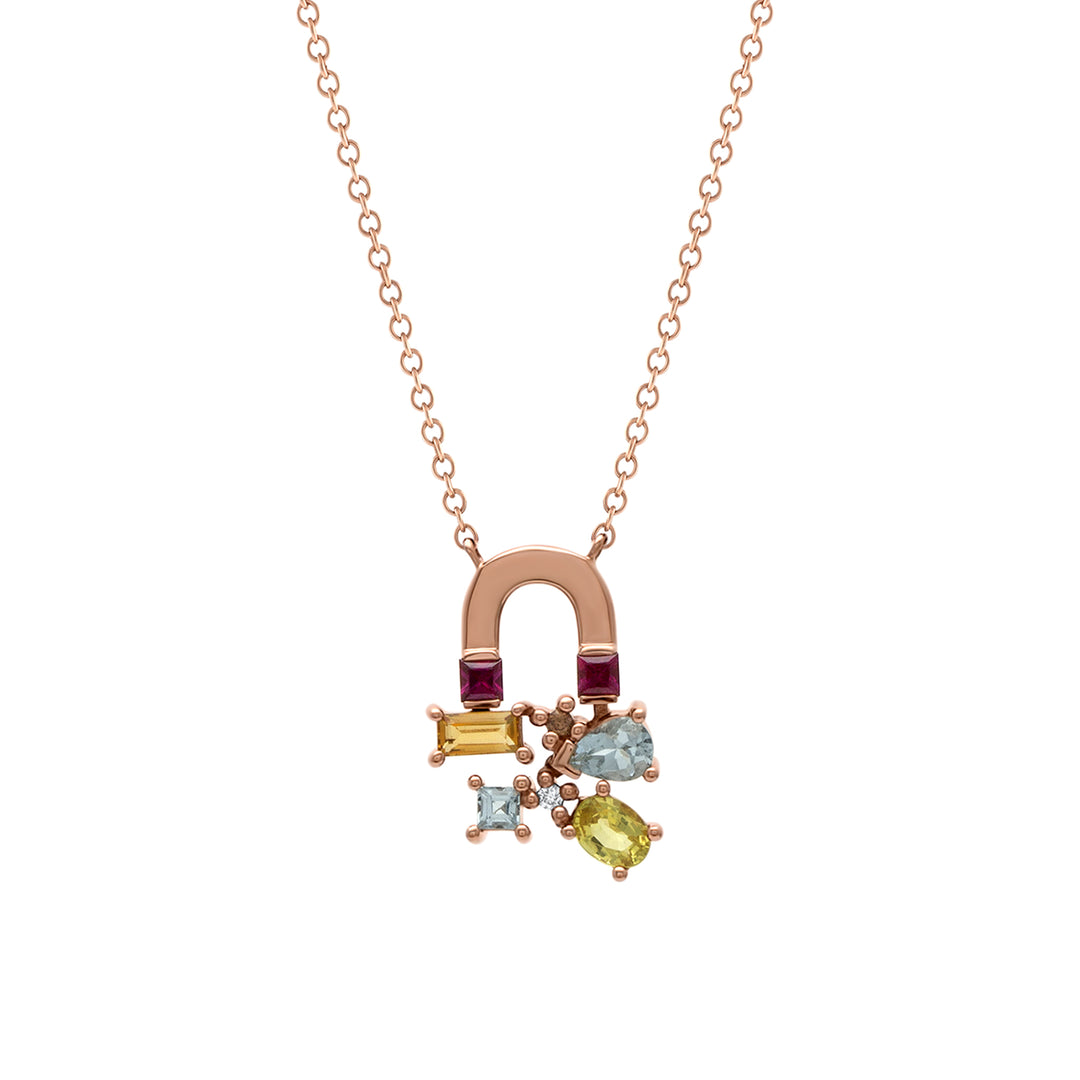 Sunset Magnet Necklace