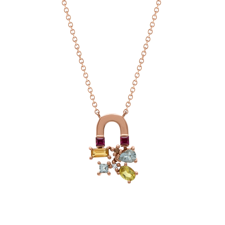 Sunset Magnet Necklace