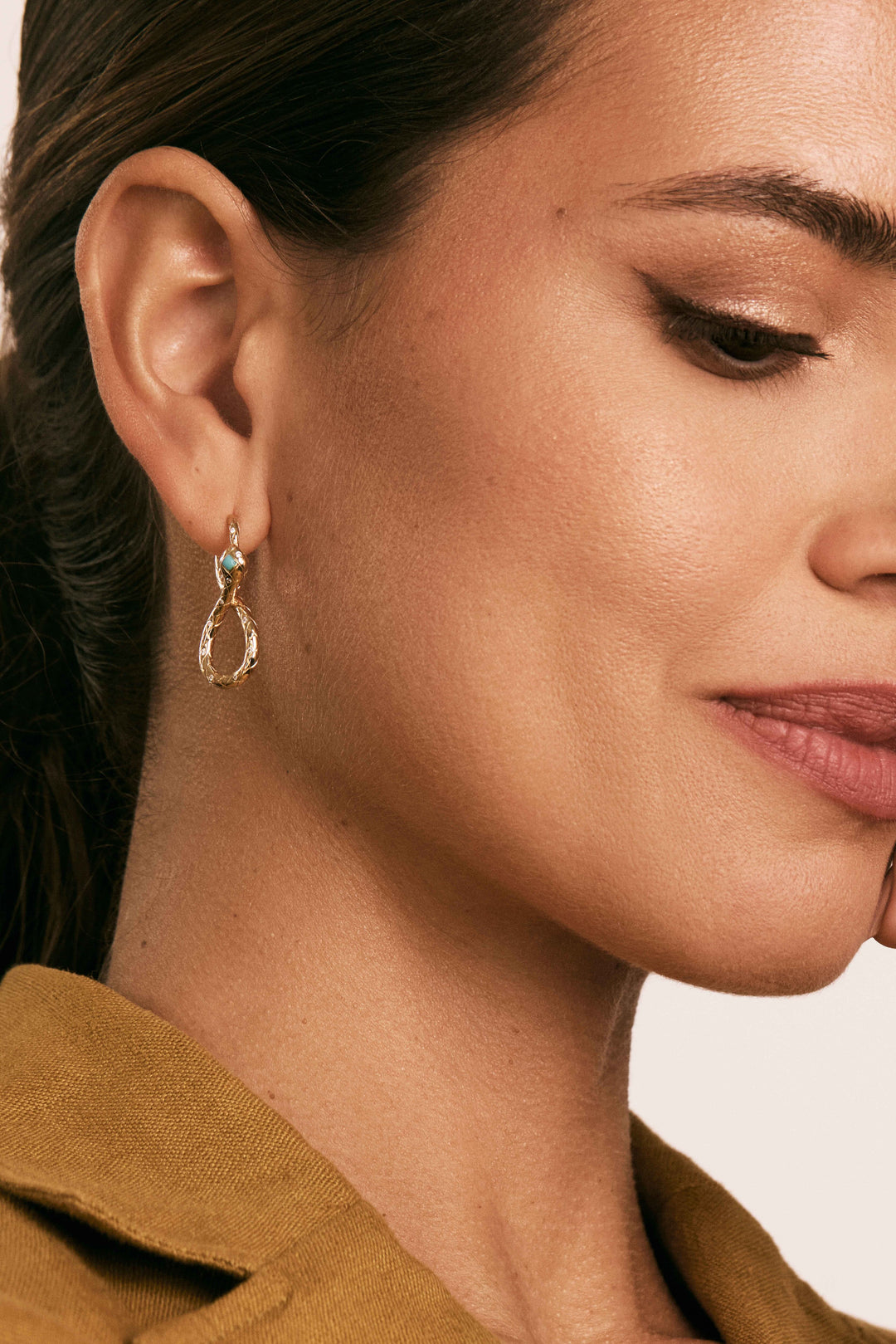 Eternal Vow Hoop Earrings