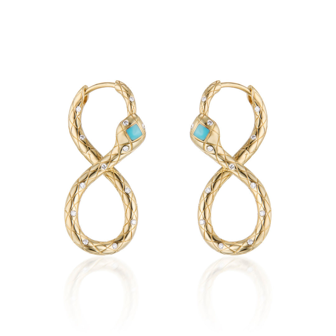 Eternal Vow Hoop Earrings