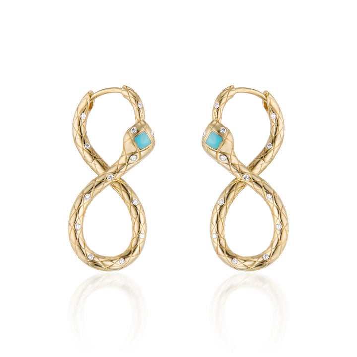 Eternal Vow Hoop Earrings