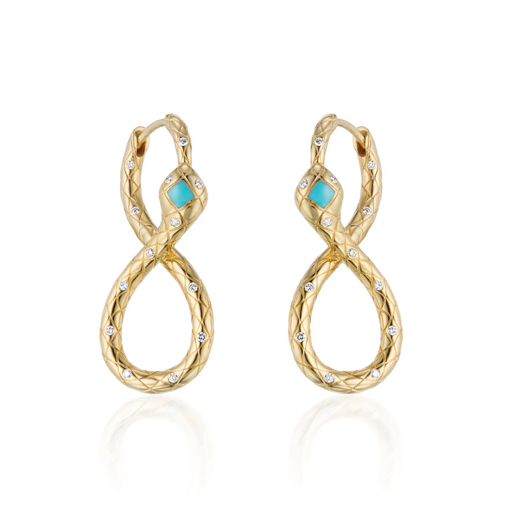 Eternal Vow Hoop Earrings