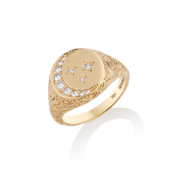 Lunar Signet Ring