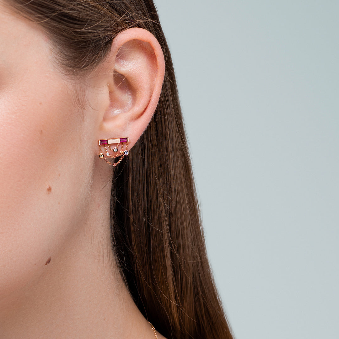 Magnetic Field Earrings