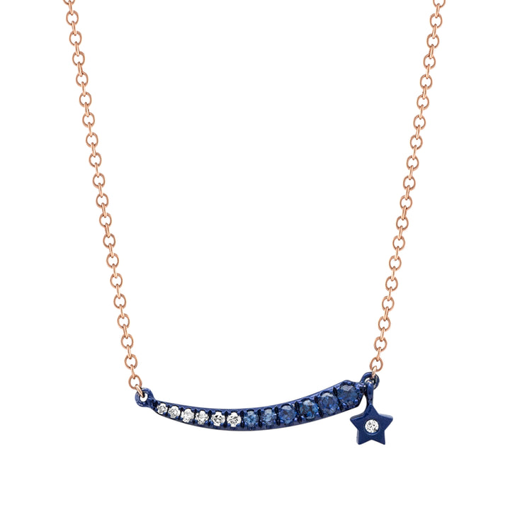 Midnight Shooting Star Necklace