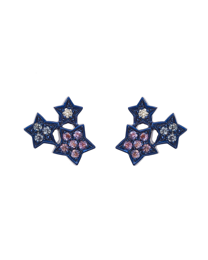 Midnight Star Cluster Studs