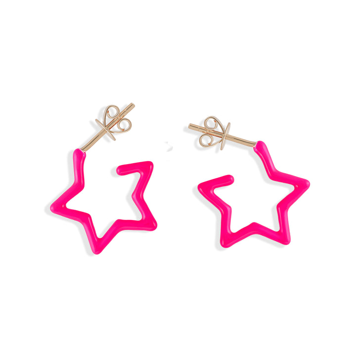 Neon Pink Starlight Huggies