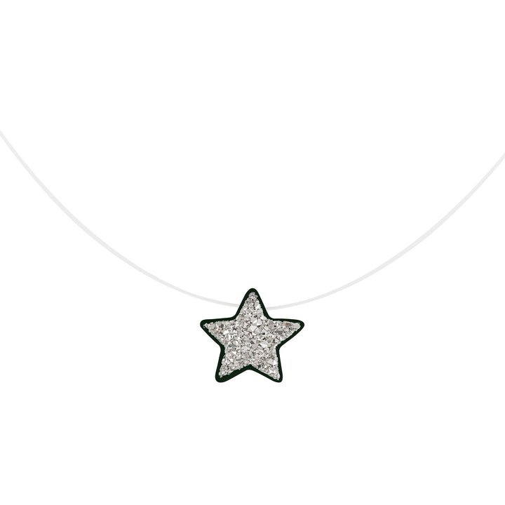 Noir Star Charm Necklace