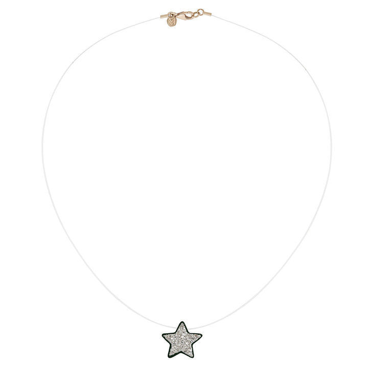 Noir Star Charm Necklace