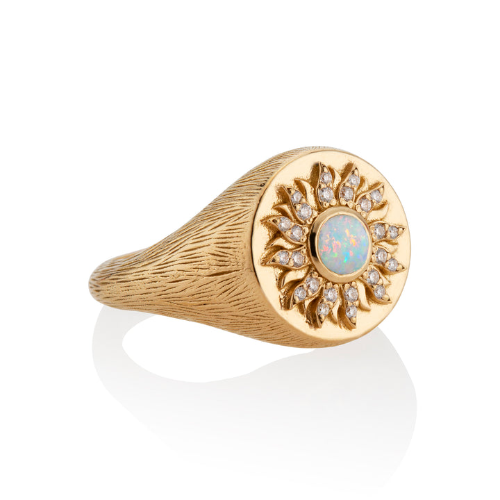 Sun Signet Ring