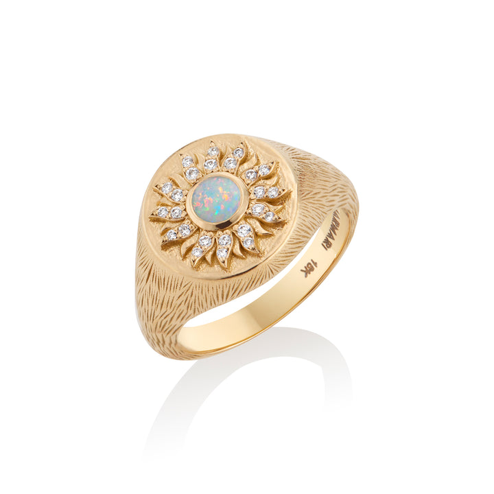 Sun Signet Ring