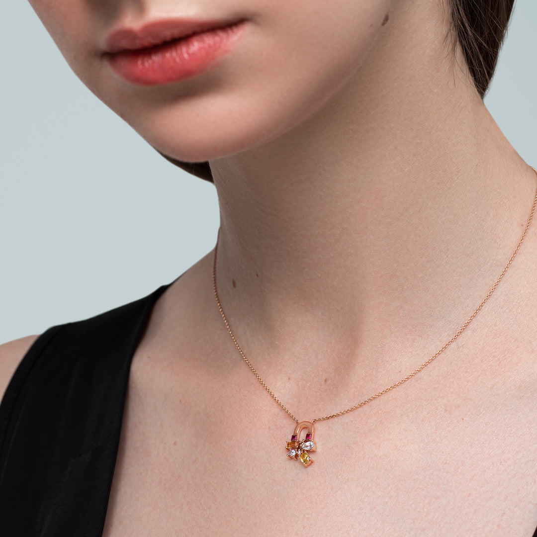 Sunset Magnet Necklace