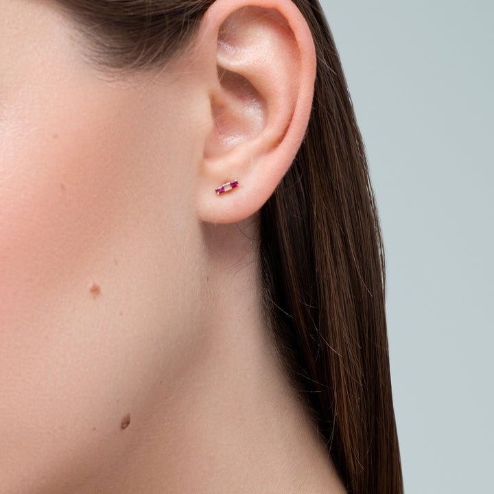 XS Golden Hour Bar Studs